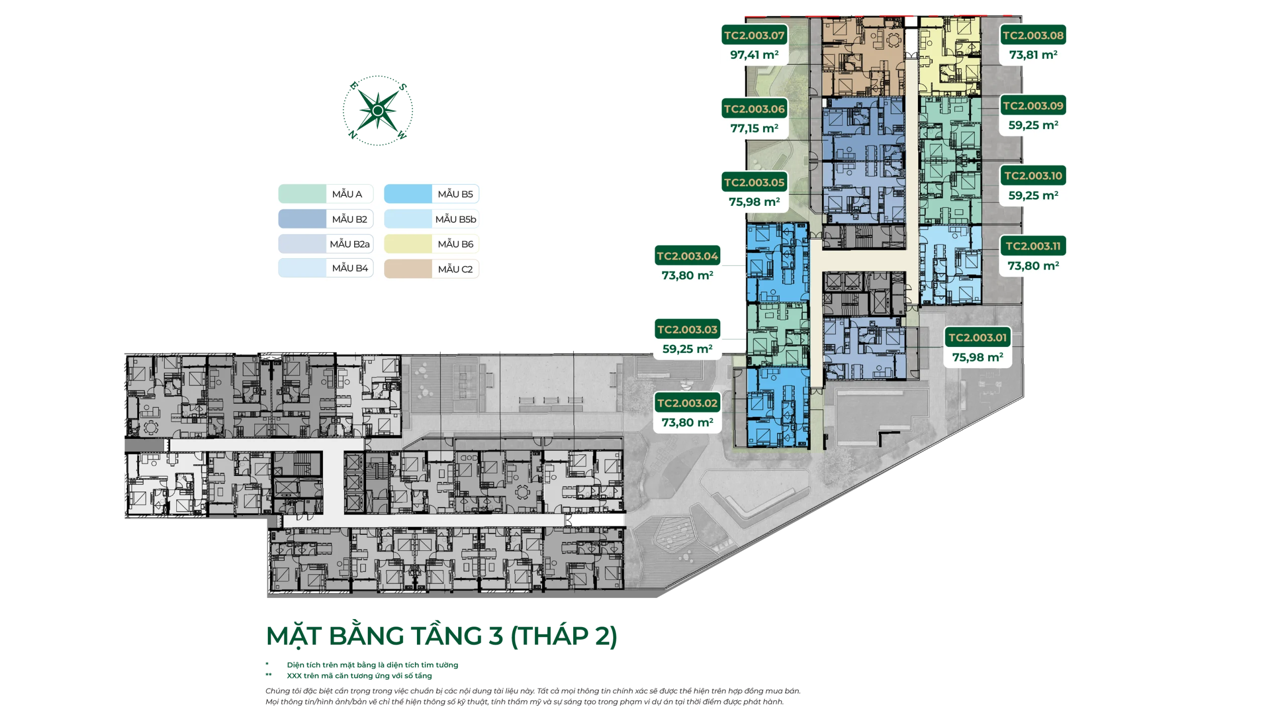Mặt bằng thiết kế Trellia Cove